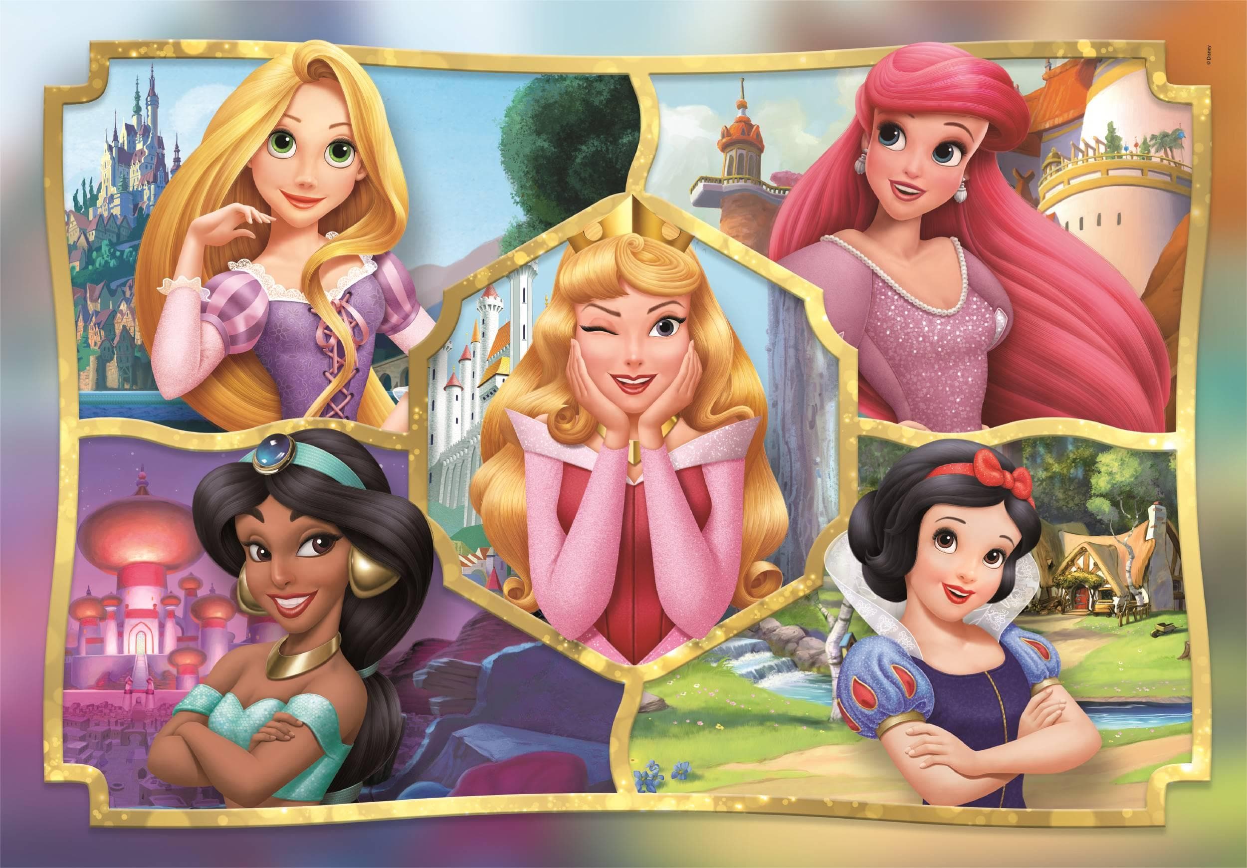 CLEMENTONI 104ч. Пъзел Disney Princess
