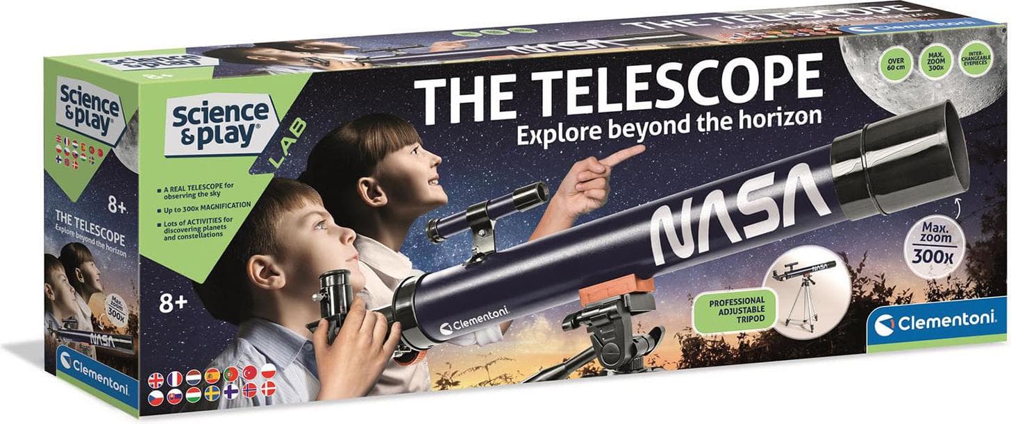 CLEMENTONI Science Play Nasa телескоп