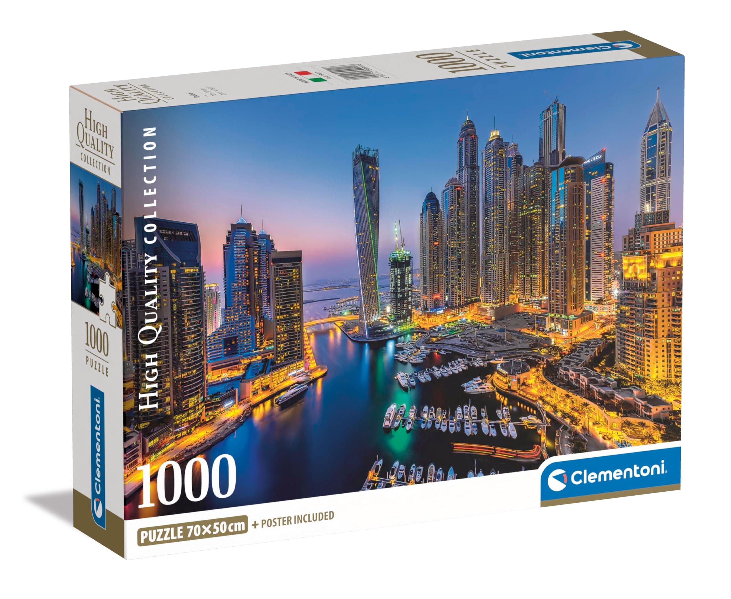 CLEMENTONI 1000ч. Пъзел High Quality Collection Dubai 39911