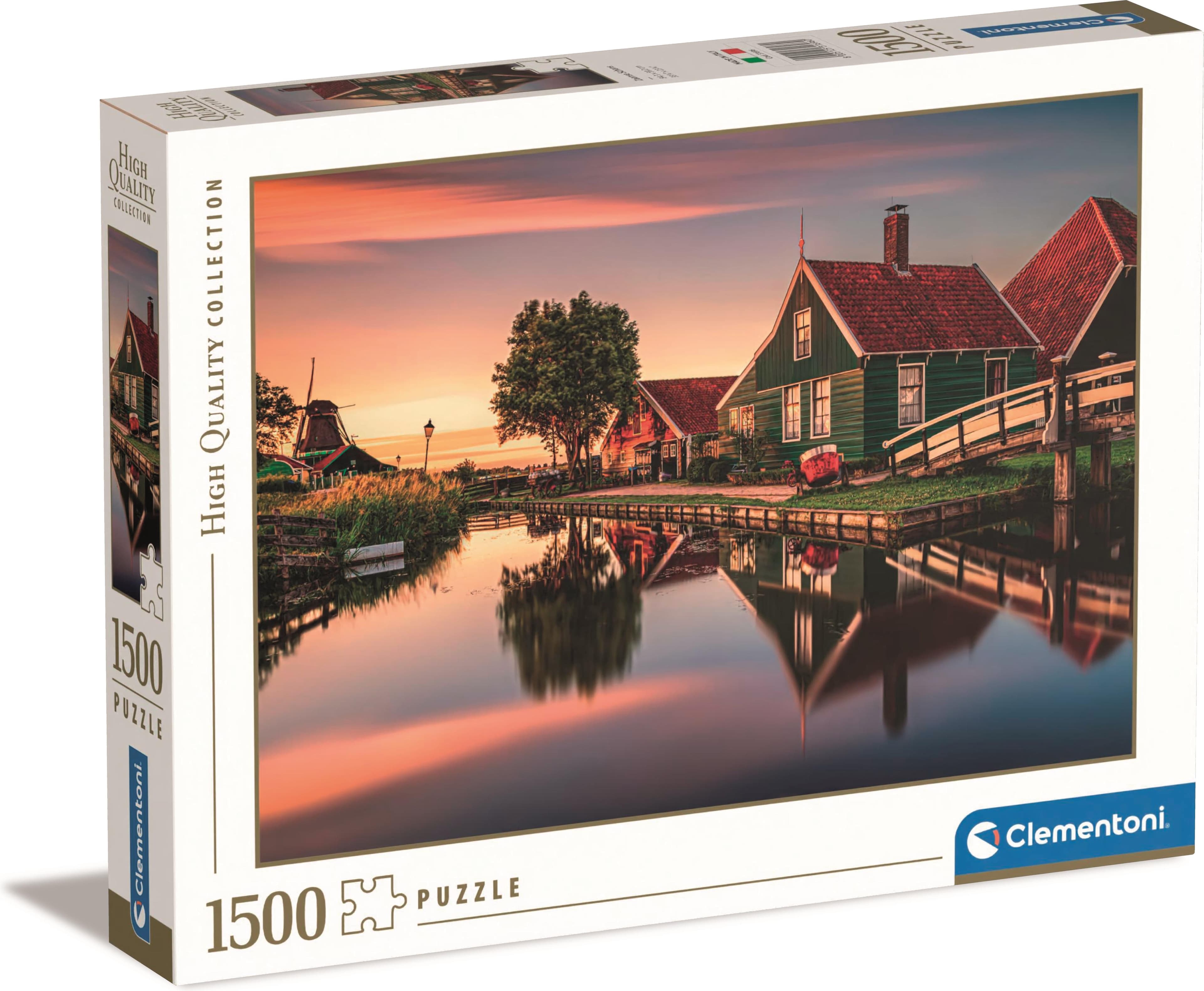CLEMENTONI 1500ч. Пъзел High Quality Collection Zaanse Schans