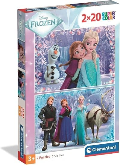 CLEMENTONI 2x20ч. Пъзел Frozen