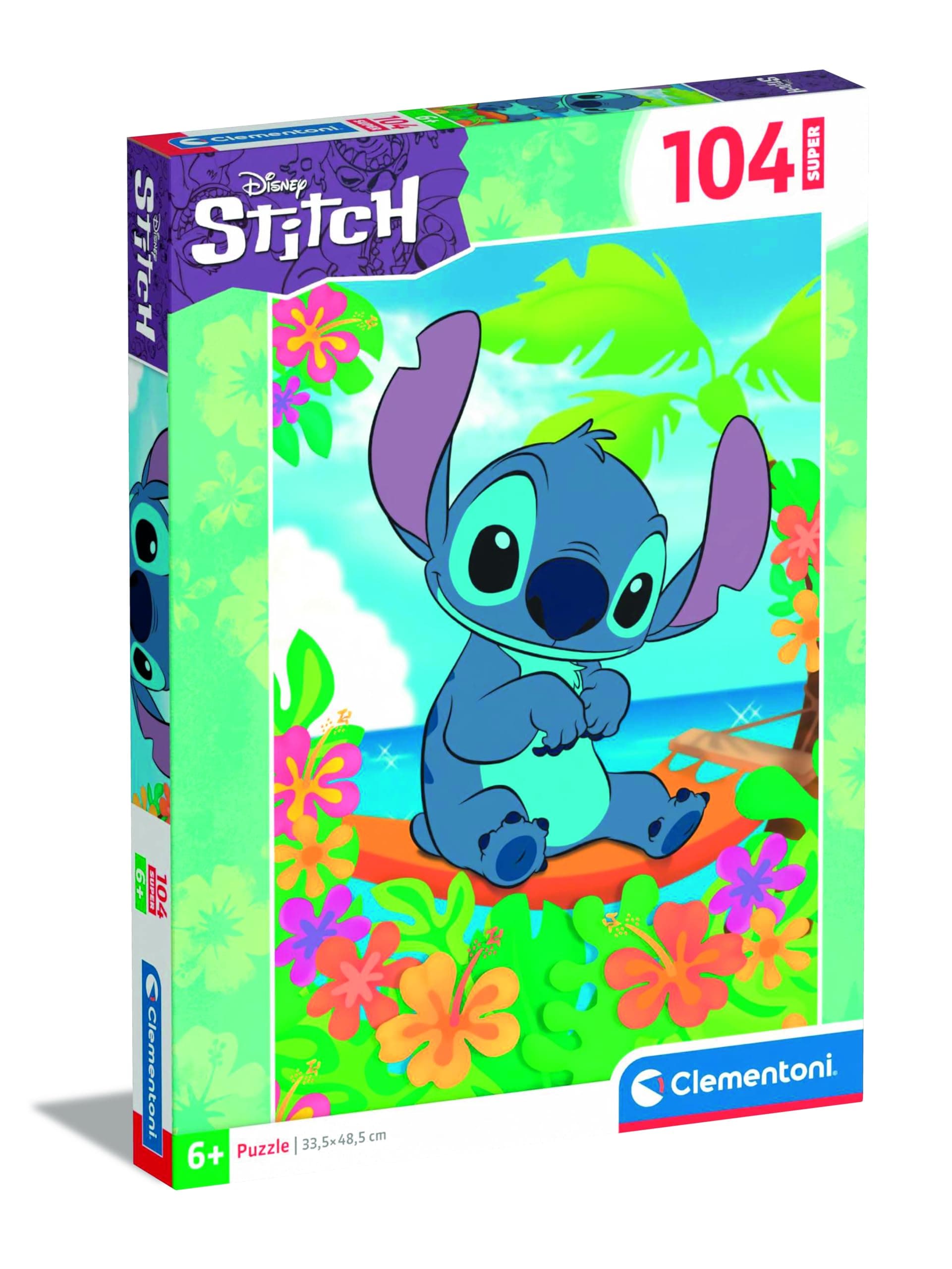 CLEMENTONI 104 ч. Пъзел Stitch 27572