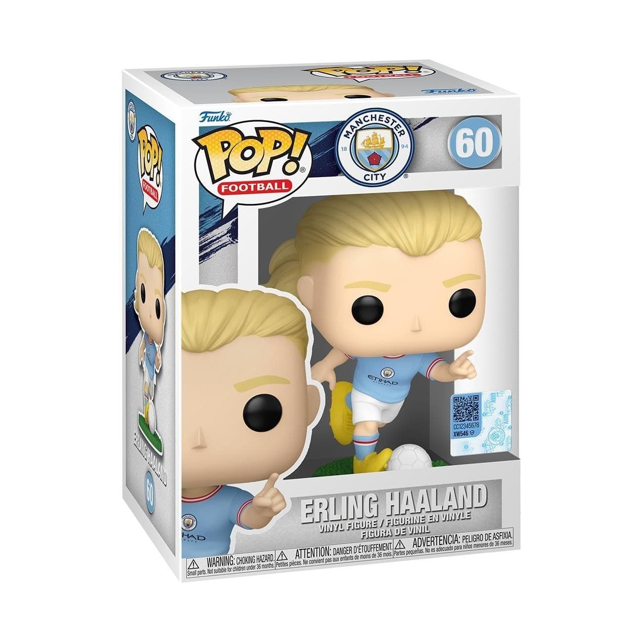 Фигурка Funko Pop! Football: Manchester City - Erling Haaland #60