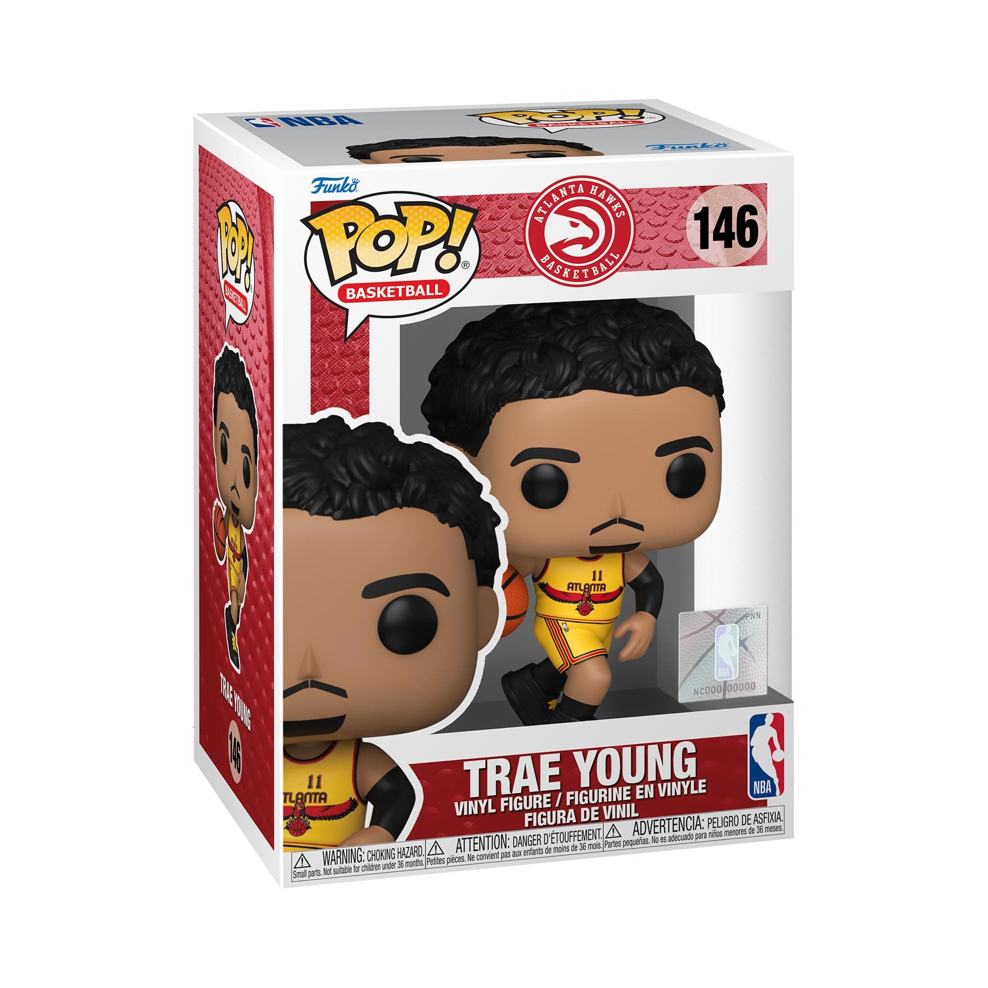 Фигурка Funko POP! Basketball NBA: Atlanta Hawks - Trae Young (City Edition 2021) #146