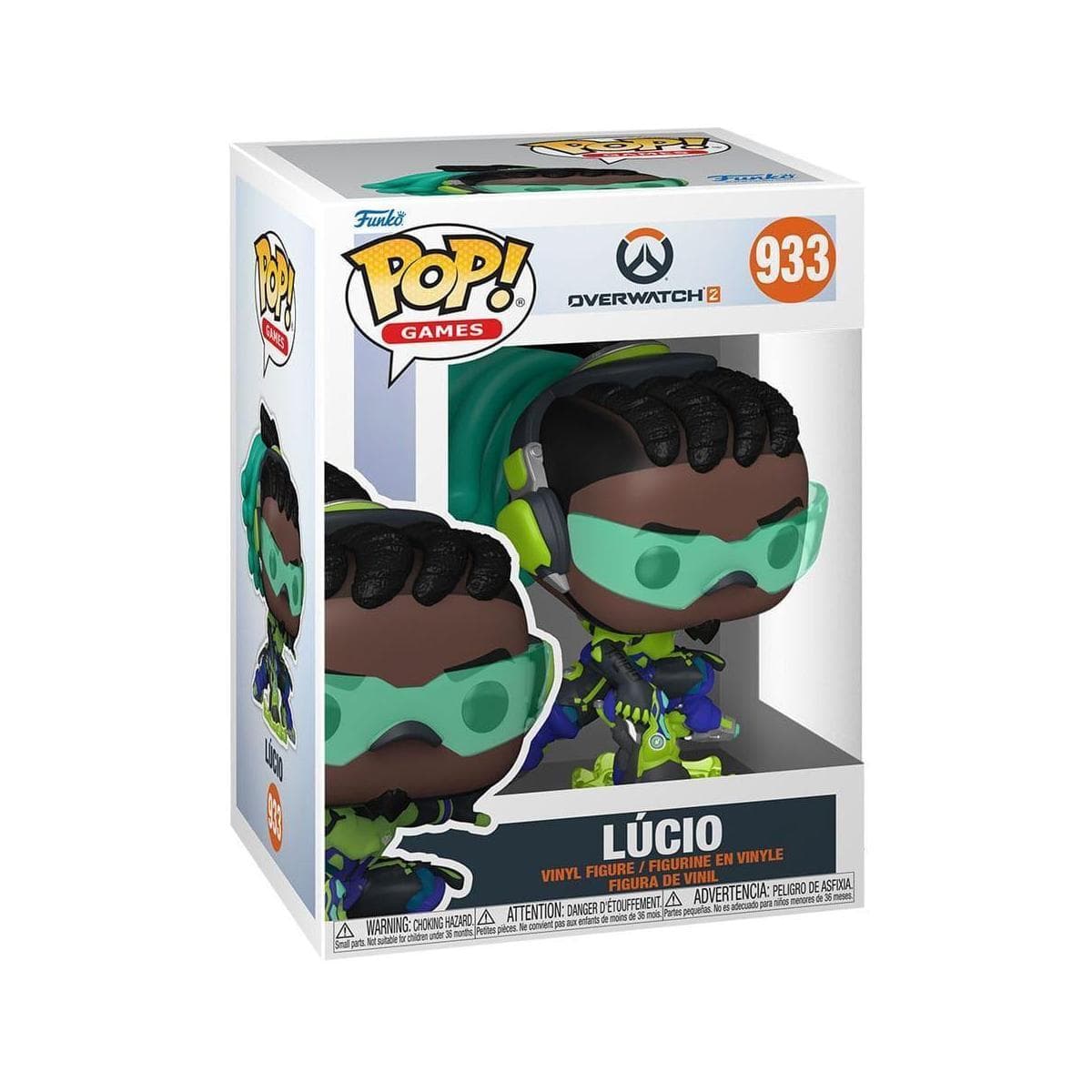 Фигурка Funko Pop! Games: Overwatch 2 - Lucio #933