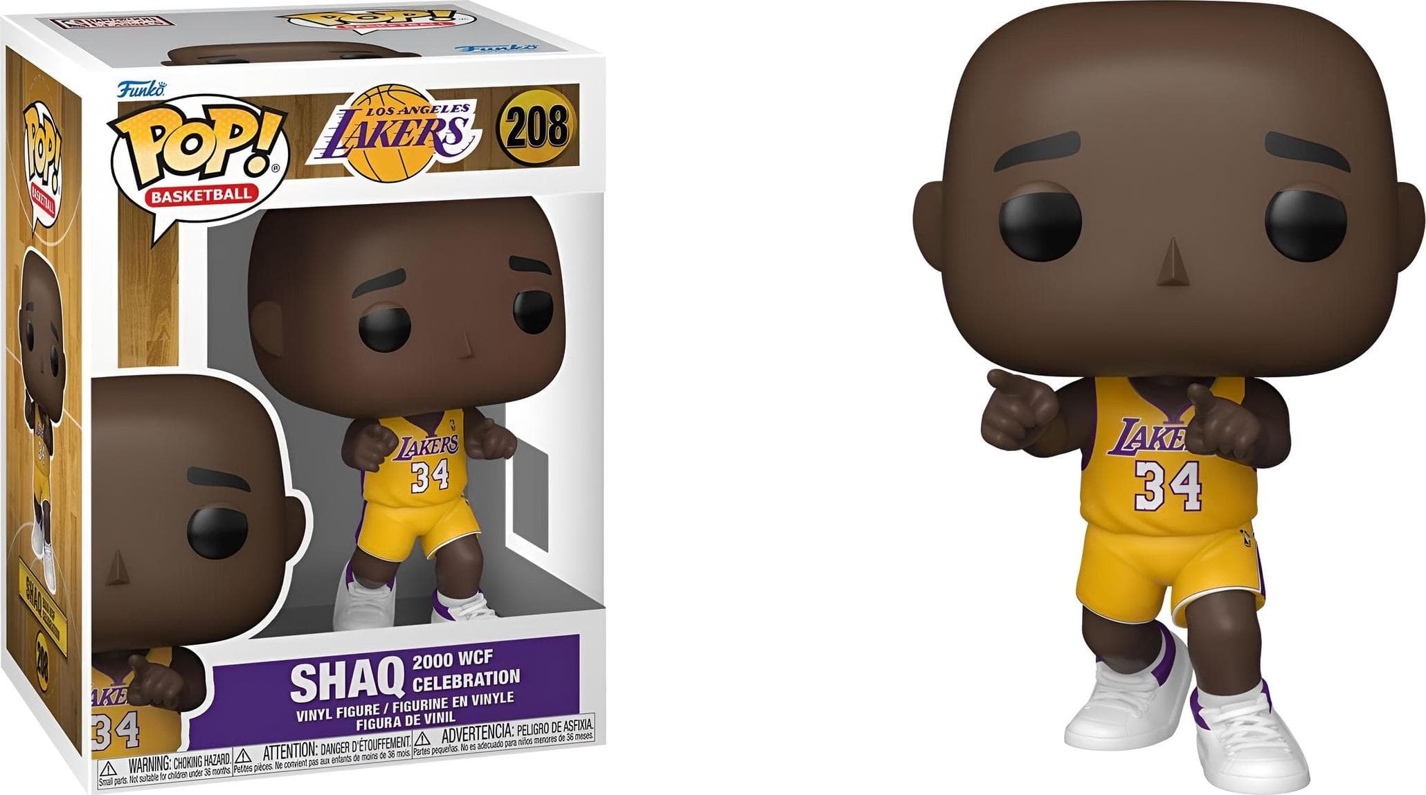 Фигурка Funko Pop! NBA: Los Angeles Lakers - Shaq 2000 WCF Celebration #208