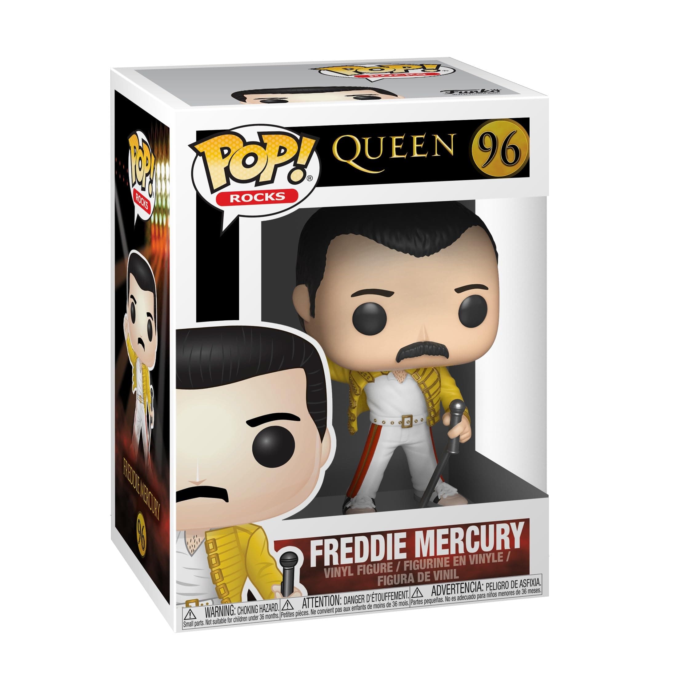 Фигурка Funko POP! Rocks: Queen - Freddie Mercury Wembley 1986 #96