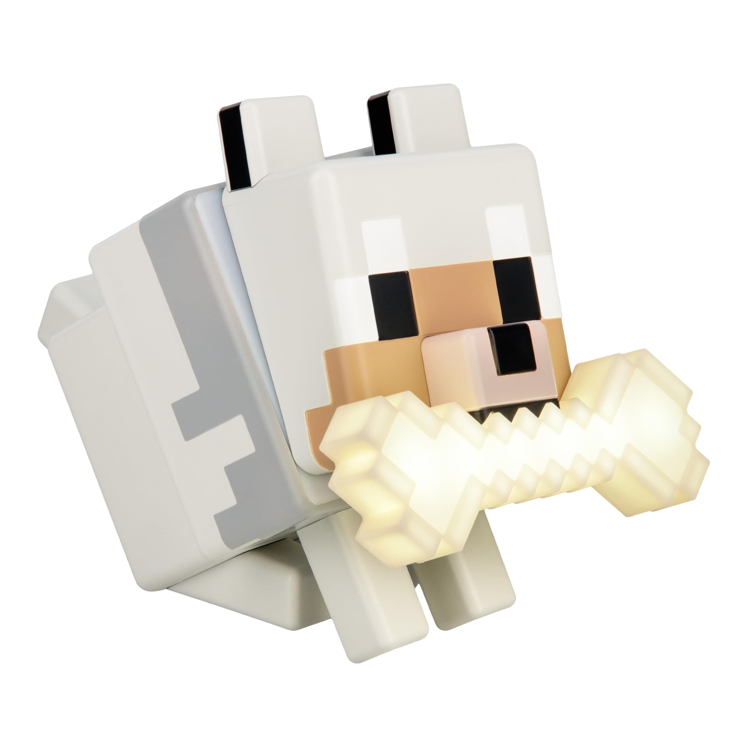 Лампа Paladone Glo Buddies: Minecraft - Wolf Light, PP14761MCF