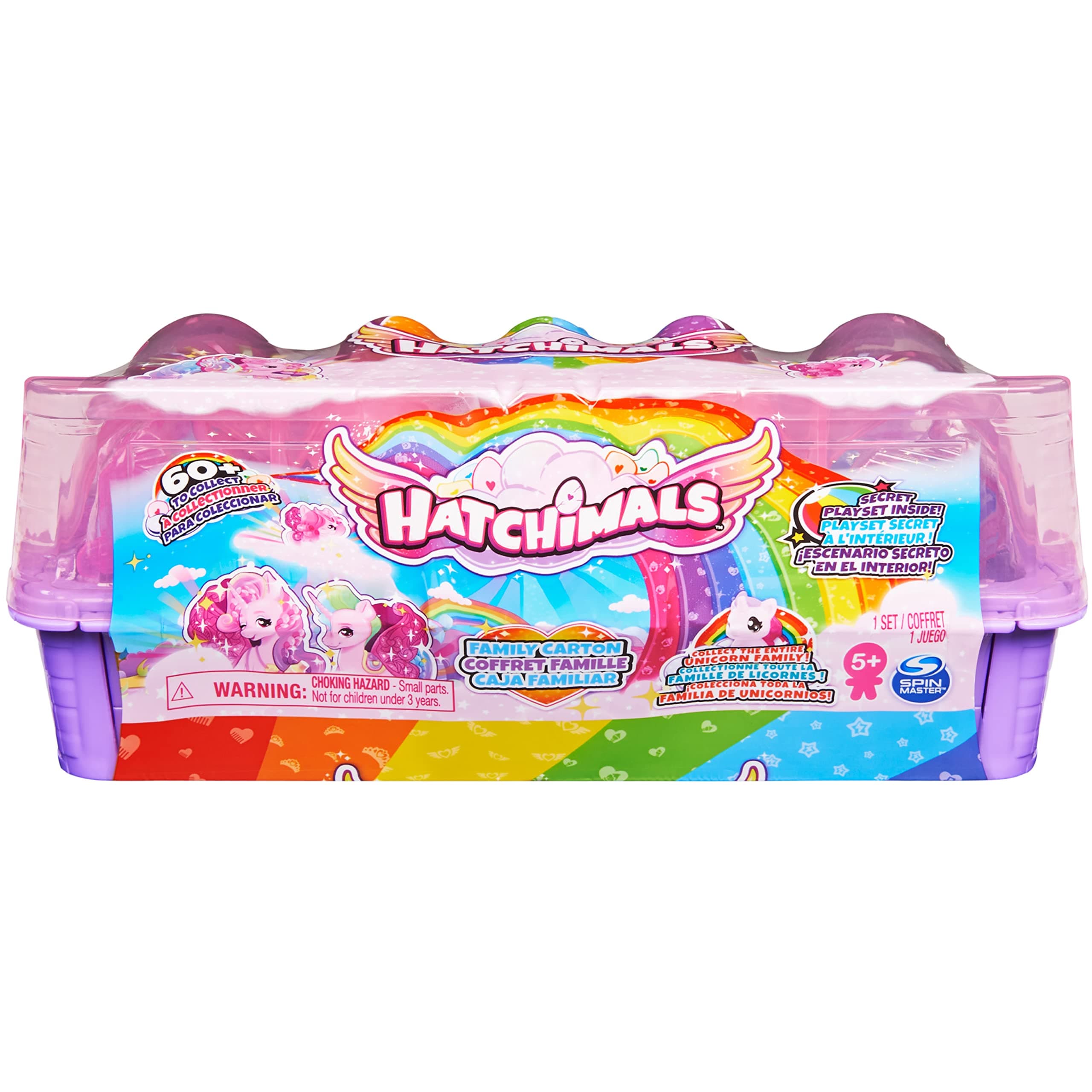 Hatchimals - Делукс комплект семейство еднорози