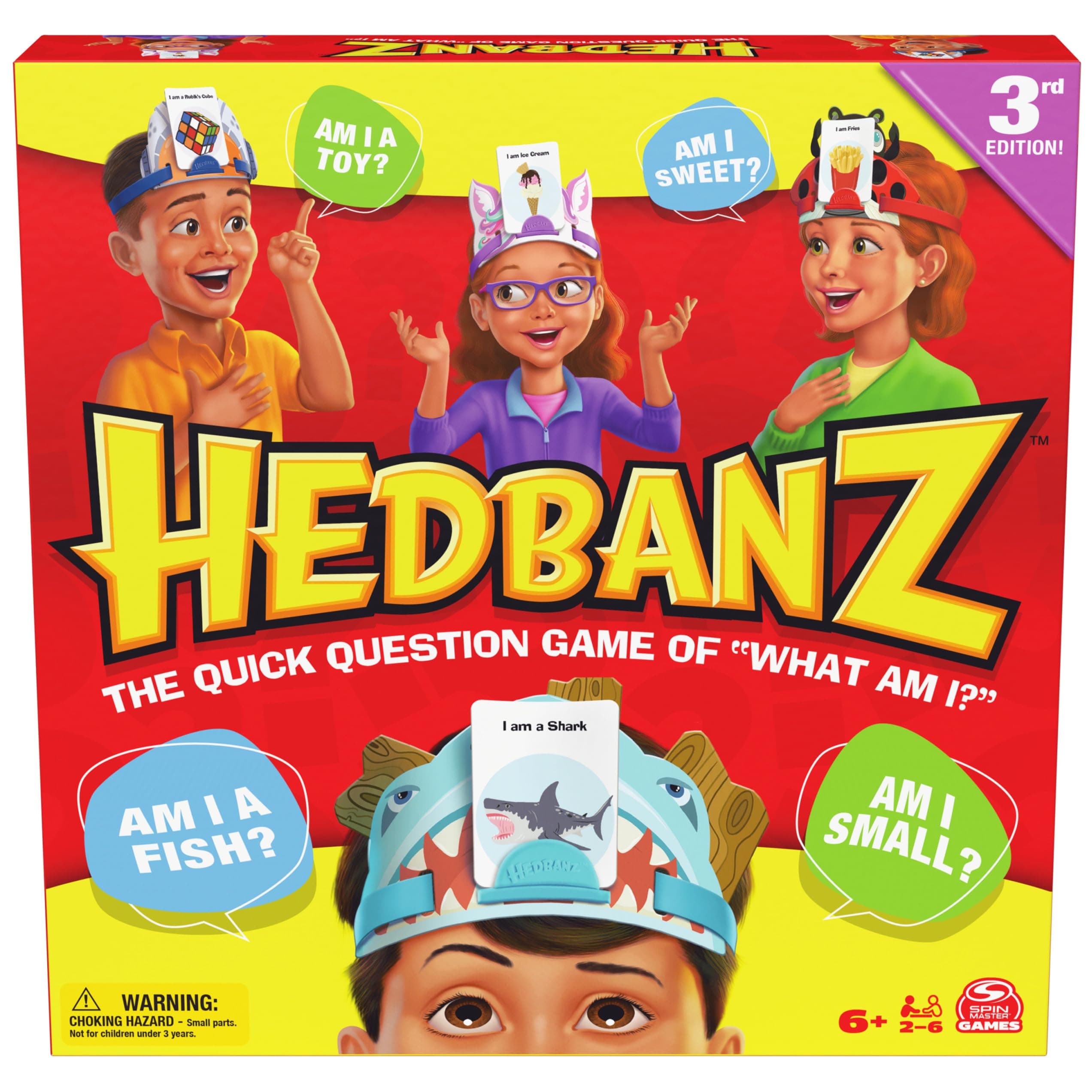 Игра "Какво съм аз" Headbandz с въпроси