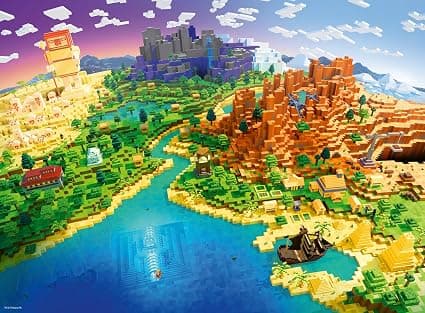 Пъзел Ravensburger 500 ел. - Майнкрафт