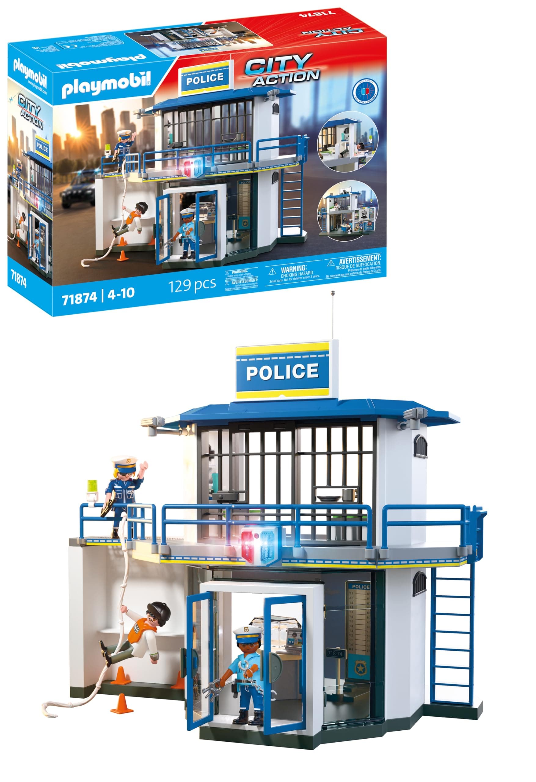 Playmobil - Полицейски участък със стая за разпити