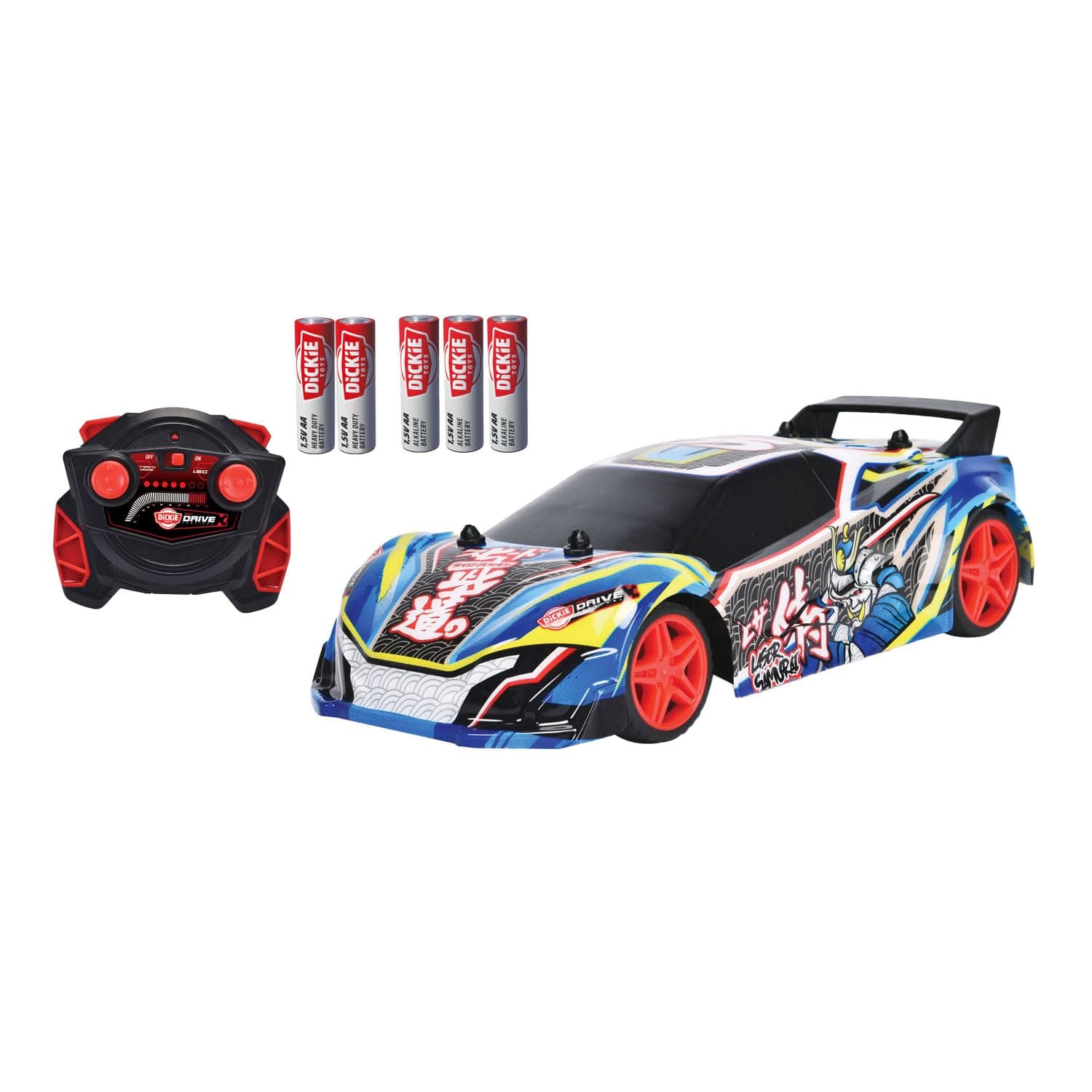 Dickie - Радиоуправляема кола Laser Samurai RTR
