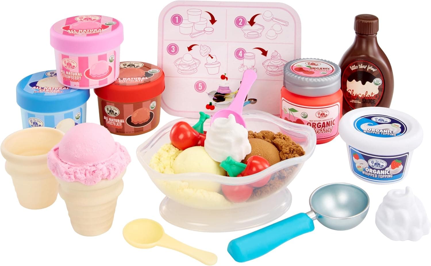 Little Tikes - Creative Chefs: Комплект за приготвяне на сладолед