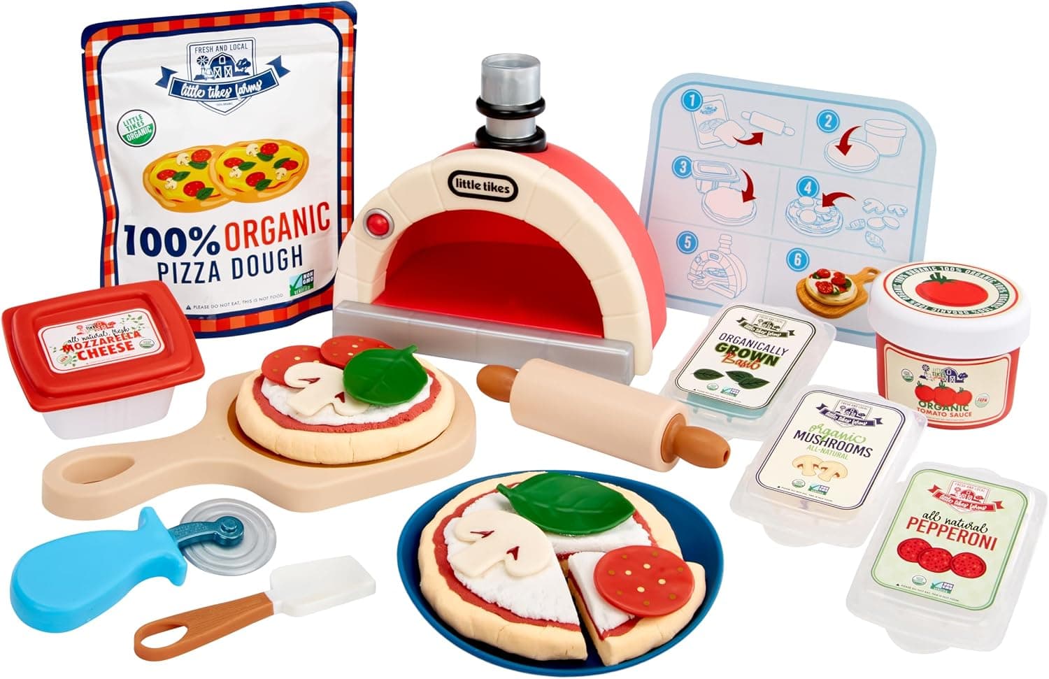 Little Tikes - Creative Chefs: Комплект за приготвяне на пица