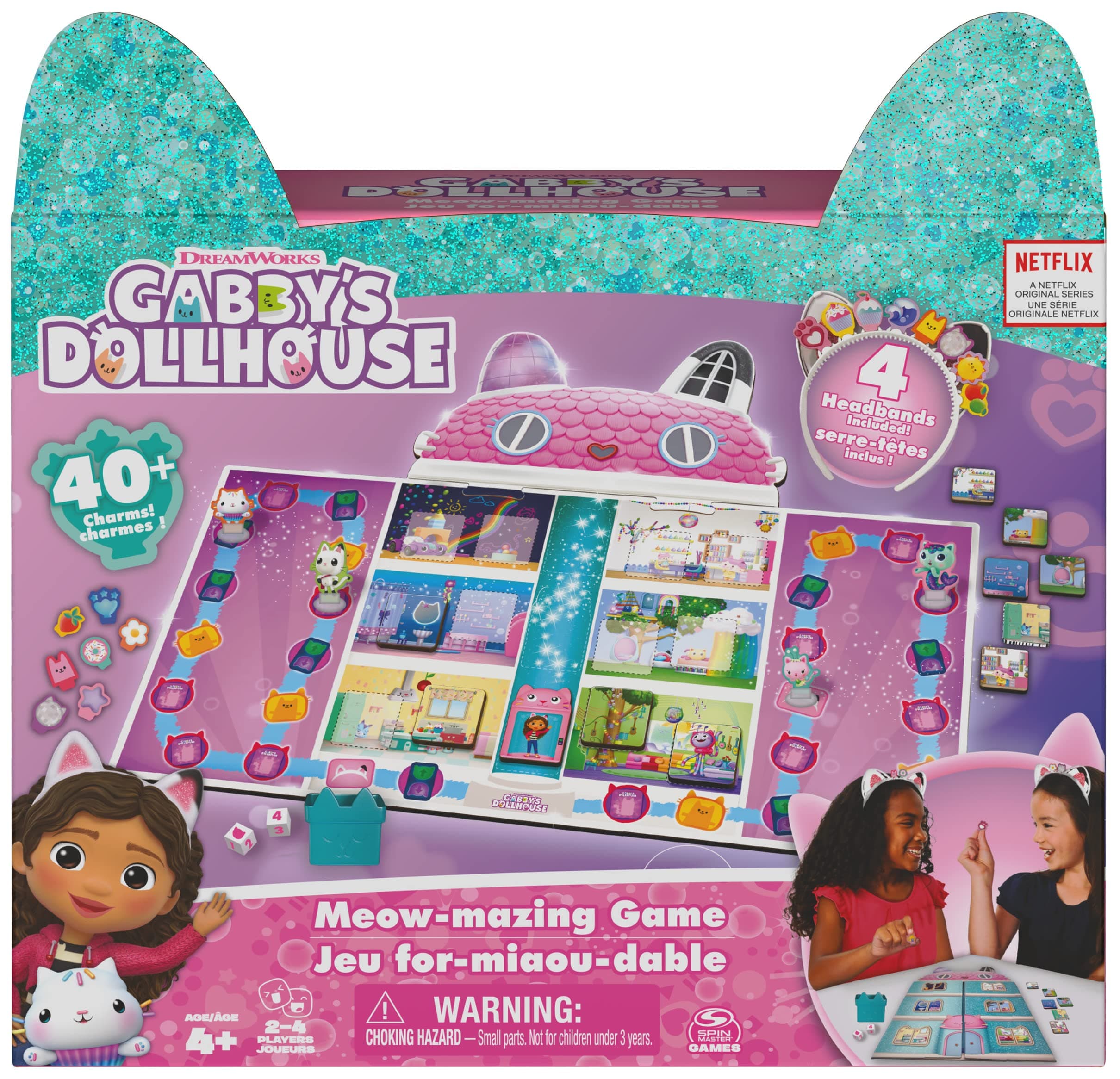 Gabby's Dollhouse - Настолна игра Събирай аксесоари за диадема