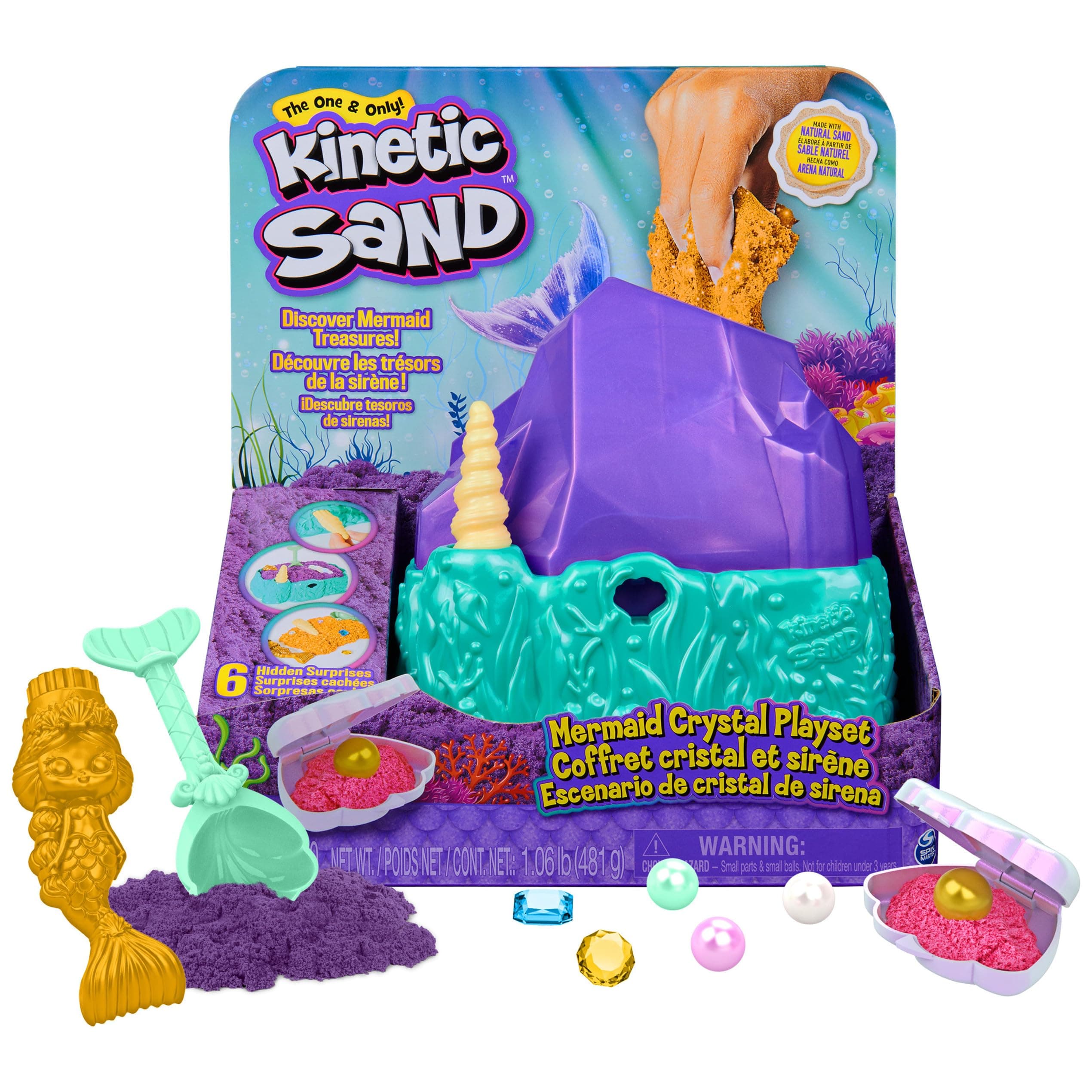 Kinetic Sand - Комплект пясък Русалки