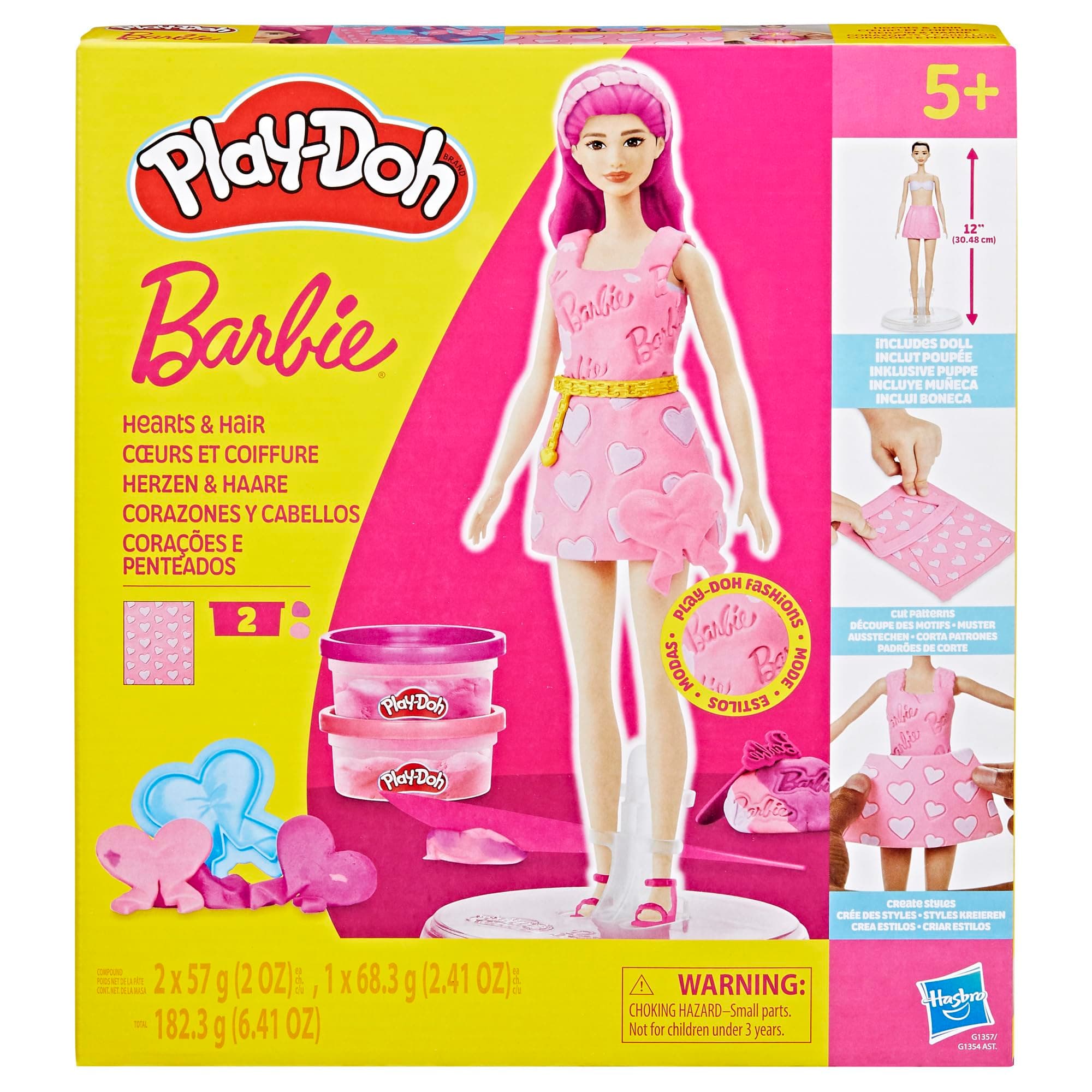 Play Doh - Барби: Комплект за тоалети и прически