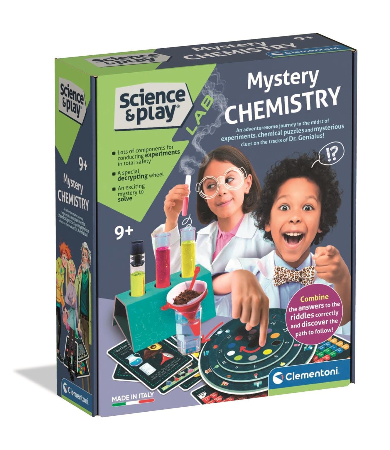 CLEMENTONI Science Play lab Мистериозна химия