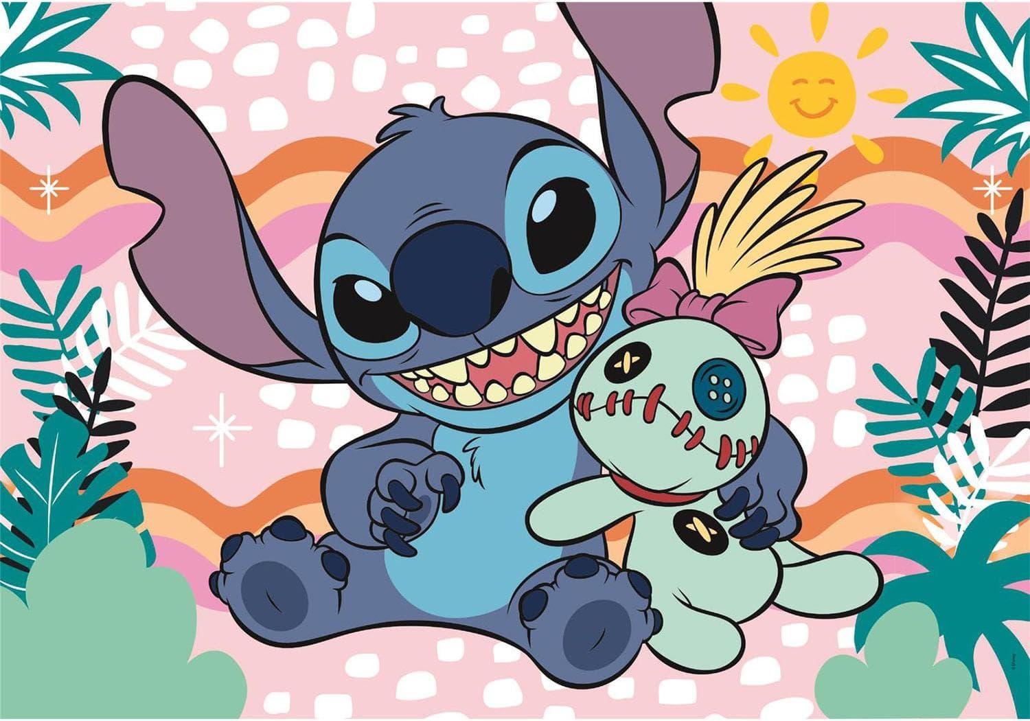 CLEMENTONI 60 ч. Пъзел Disney Stitch