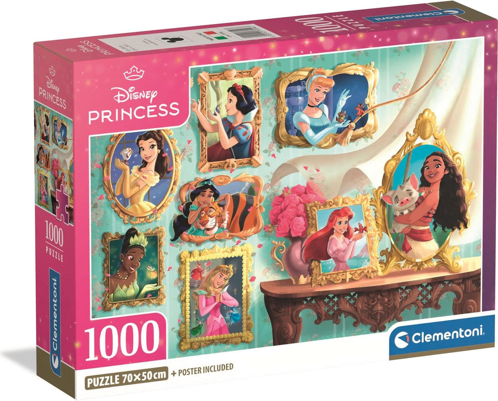 CLEMENTONI 1000ч. Пъзел Disney Princess