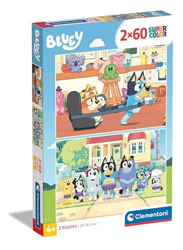 CLEMENTONI 2X60ч. Пъзел BLUEY