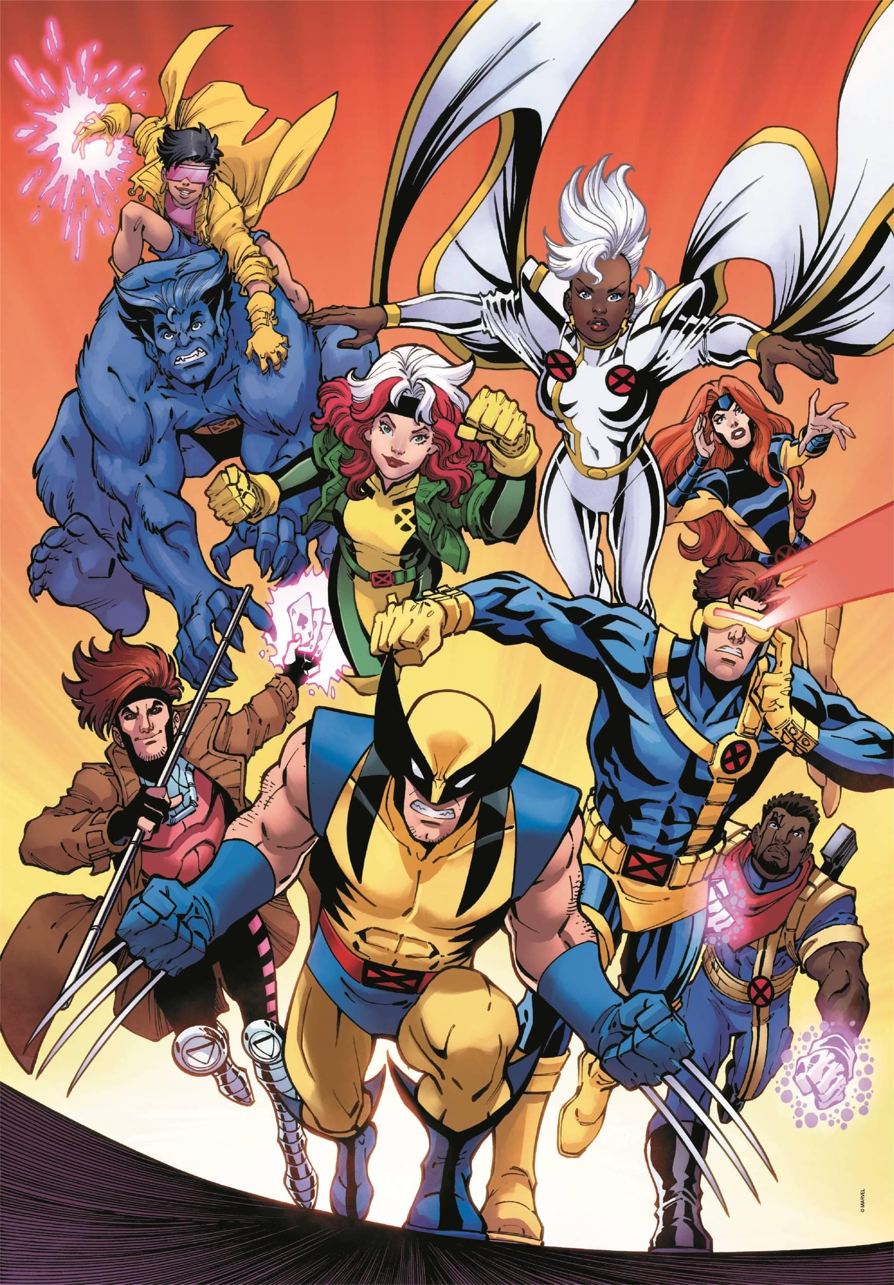 CLEMENTONI 1000ч. Пъзел 1000 MARVEL XMEN COMPACT BOX
