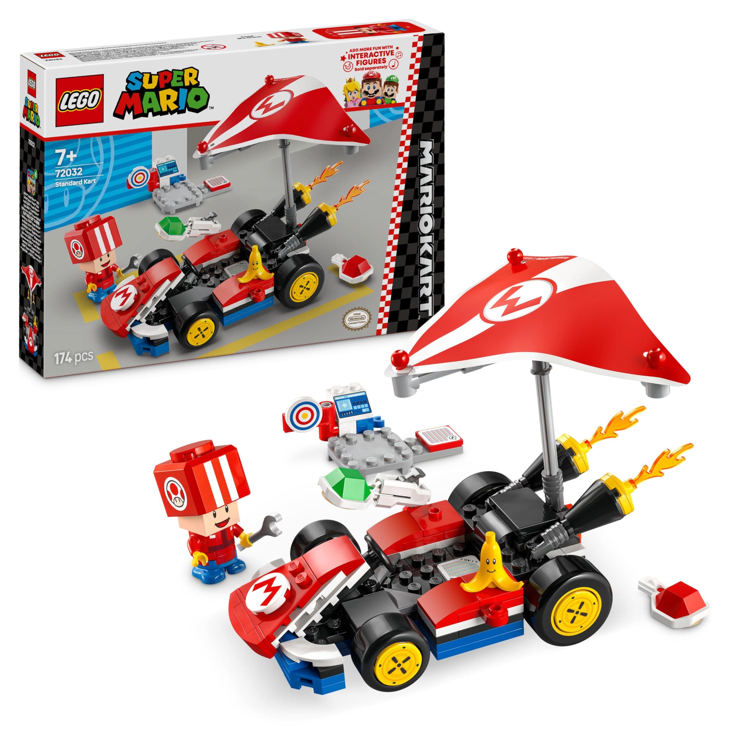 LEGO Super Mario Mario car - Standart car, 72032