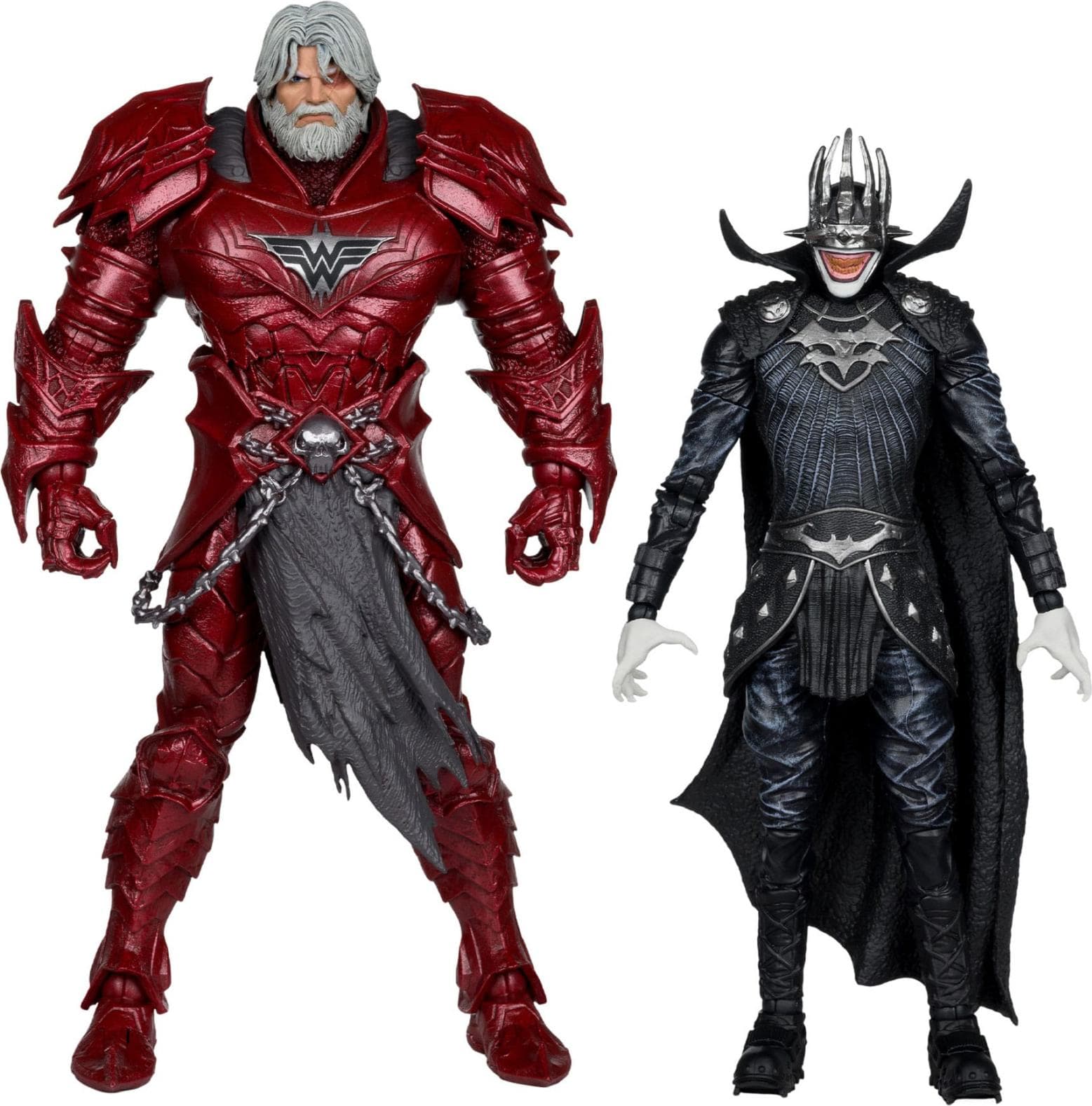 Фигурка DC Multiverse Batman Who Laughs (Knight Armor) &amp; The Merciless (Dark Multiverse) 7in