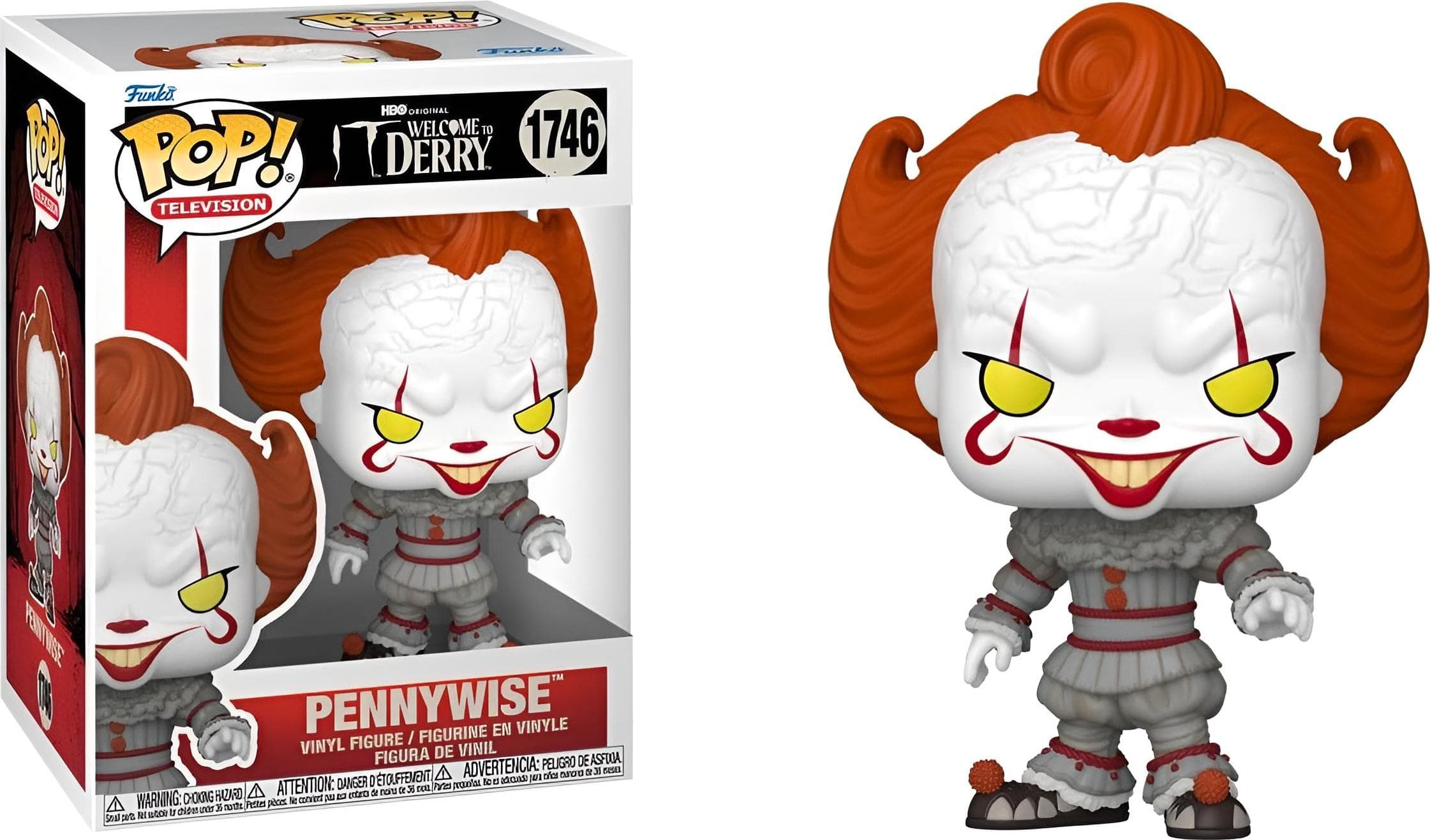 Фигурка Funko Pop! Television: Welcome to Derry -Pennywise #1746