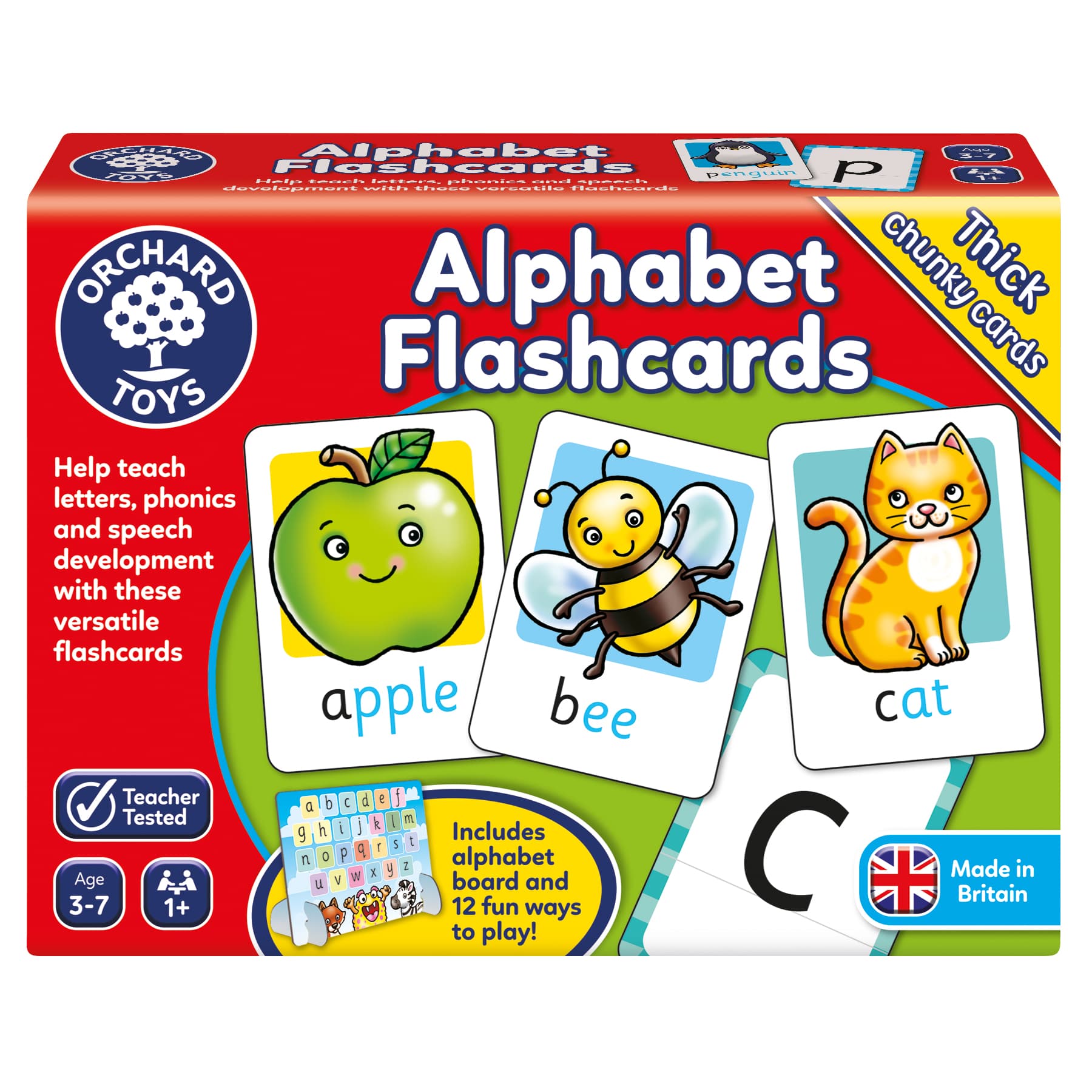 Детска образователна игра, Orchard Toys, Азбучни флаш карти
