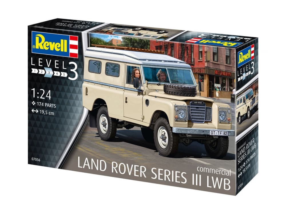 Сглобяем модел, Revell, Land Rover серия III LWB 109, 174 части