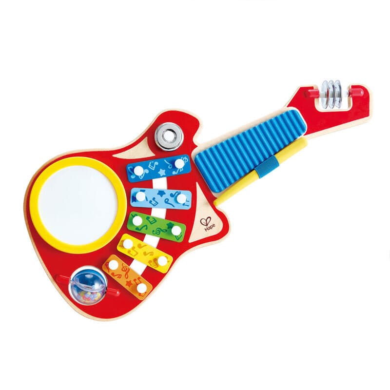Детска дървена китара 6в1, Hape