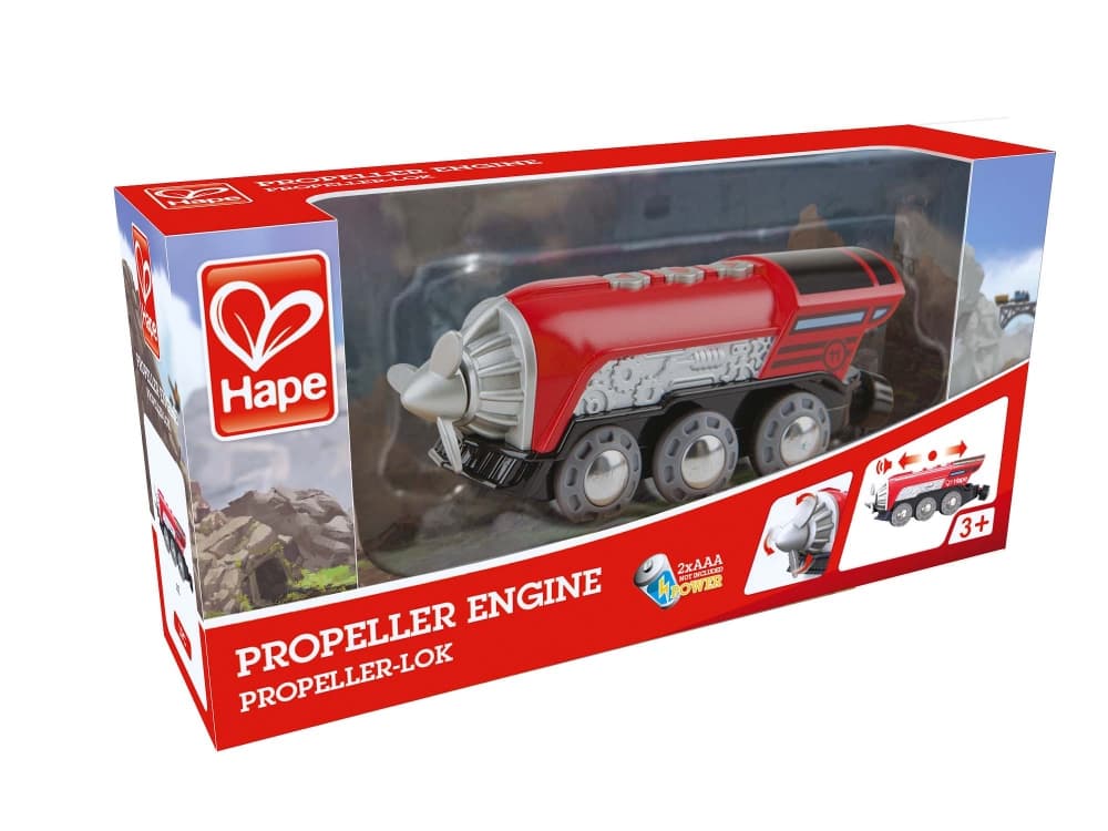 Дървена играчка, Hape, Локомотив с перка