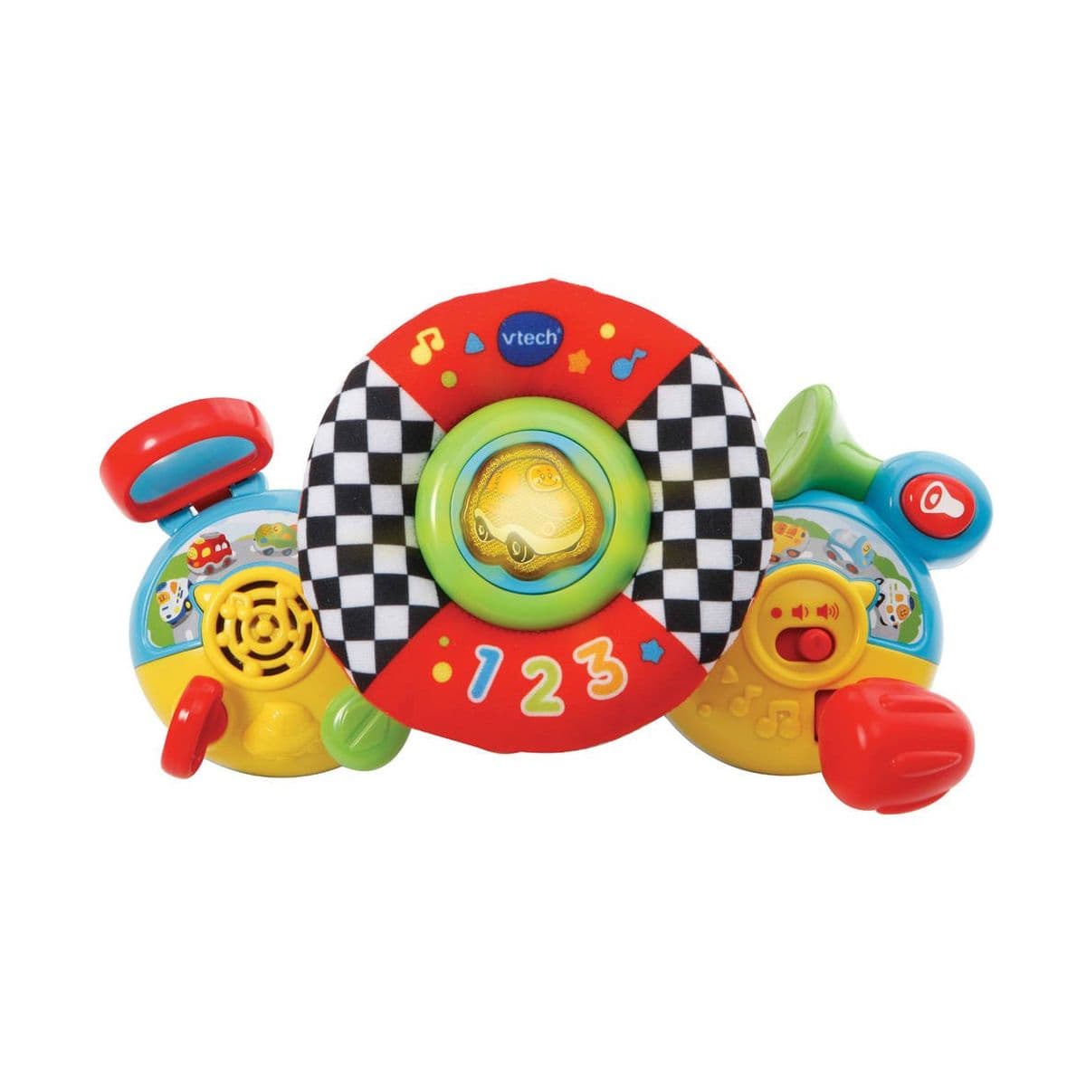 Интерактивна играчка, Vtech, Шарен музикален волан