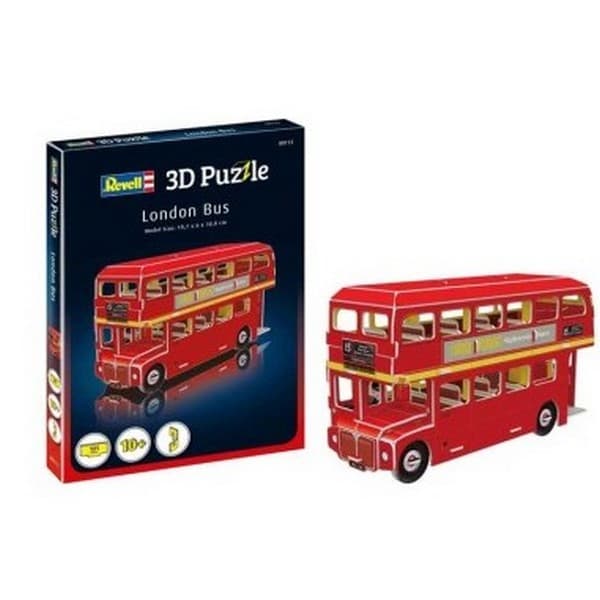 Пъзел 3D, Revell, Лондонски автобус, 66 части