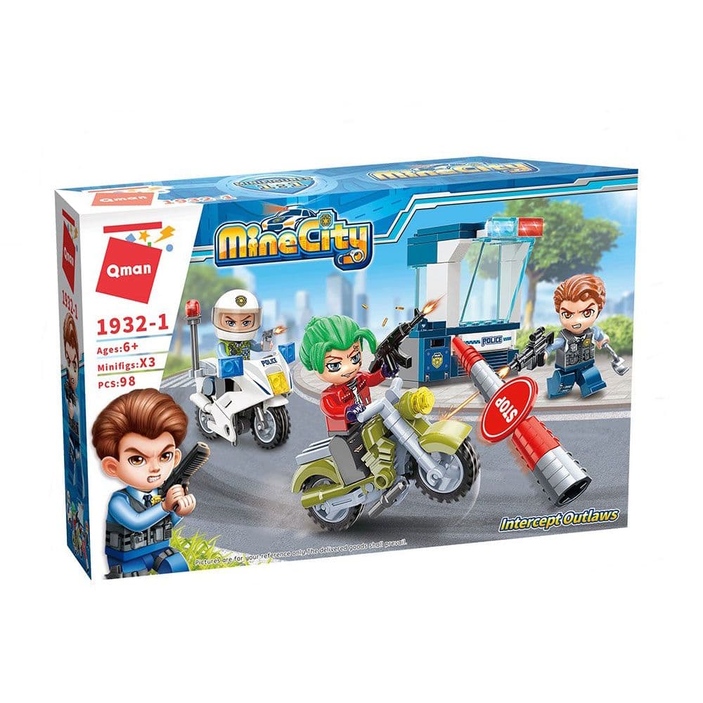 Конструктор, Qman, MineCity, Прихващачи на нападатели, 98 части