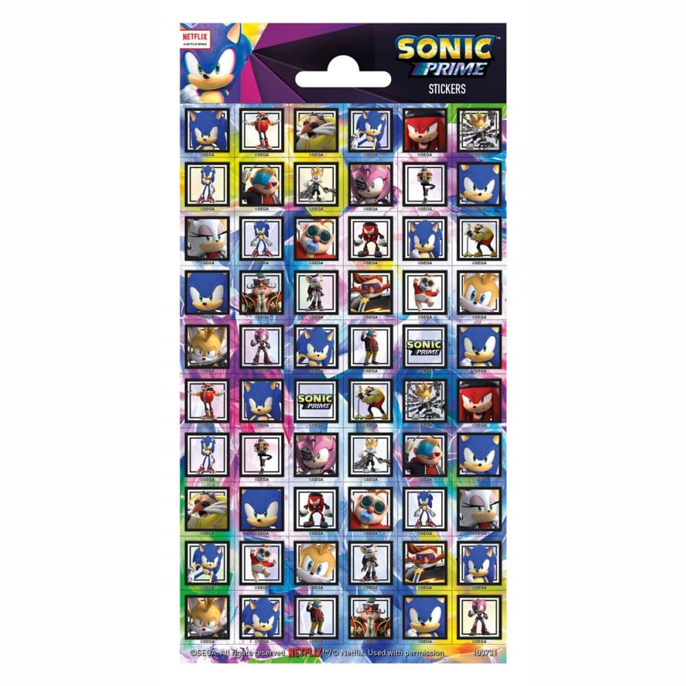 Стикери, Totum, Sonic, 60 броя