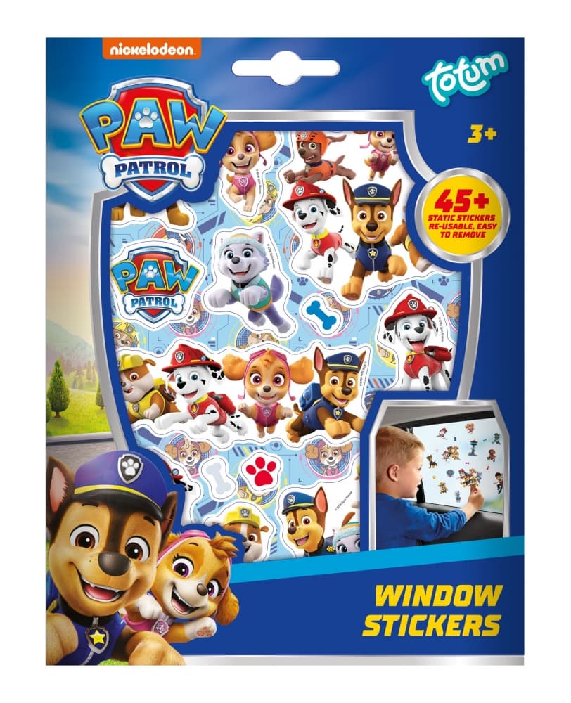 Творчески комплект, Paw Patrol, Стикери за стъкло
