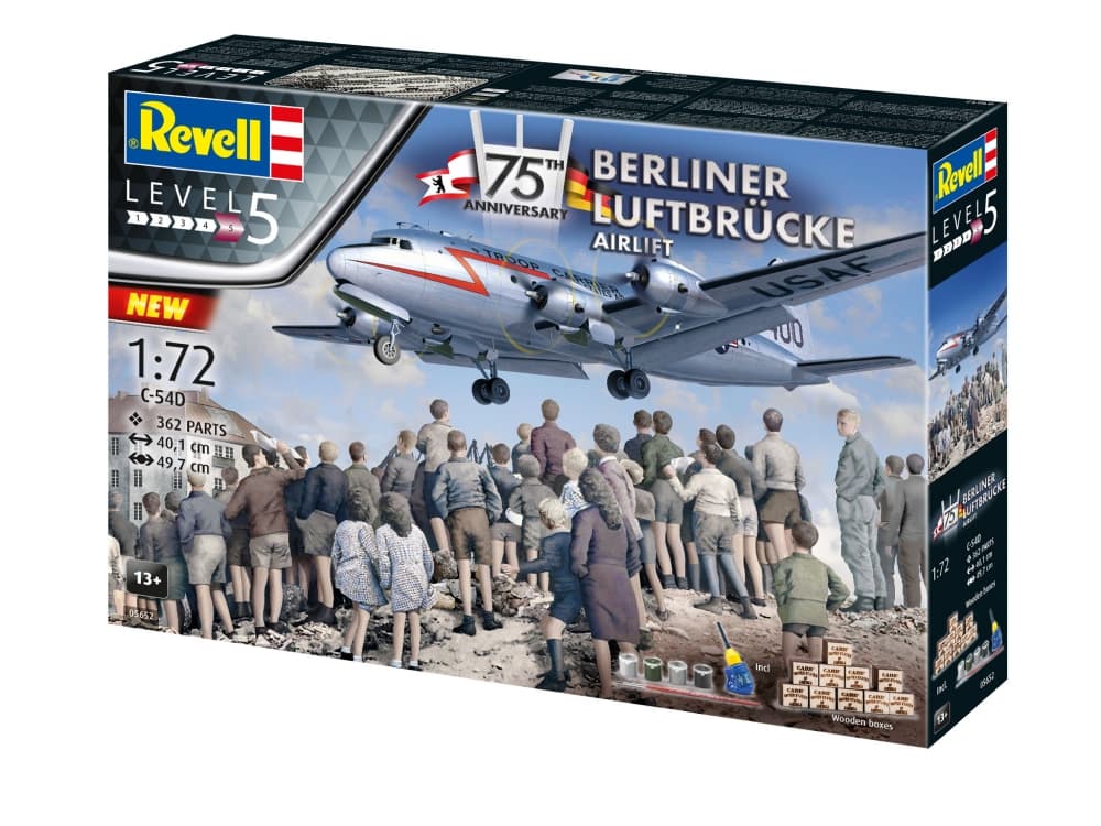 Сглобяем модел, Revell, 75 години от създаването на Berlin Airlift, 362 части