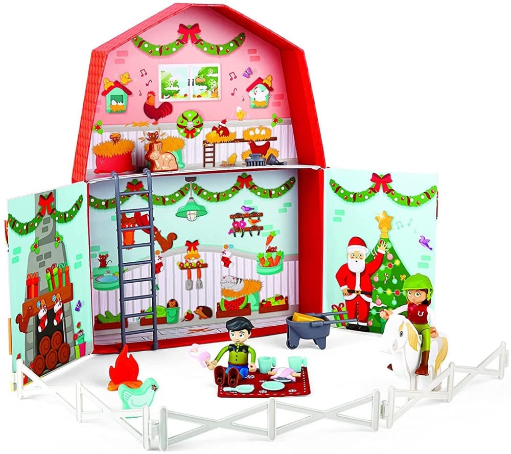 Коледен календар, Hape, Коледна ферма