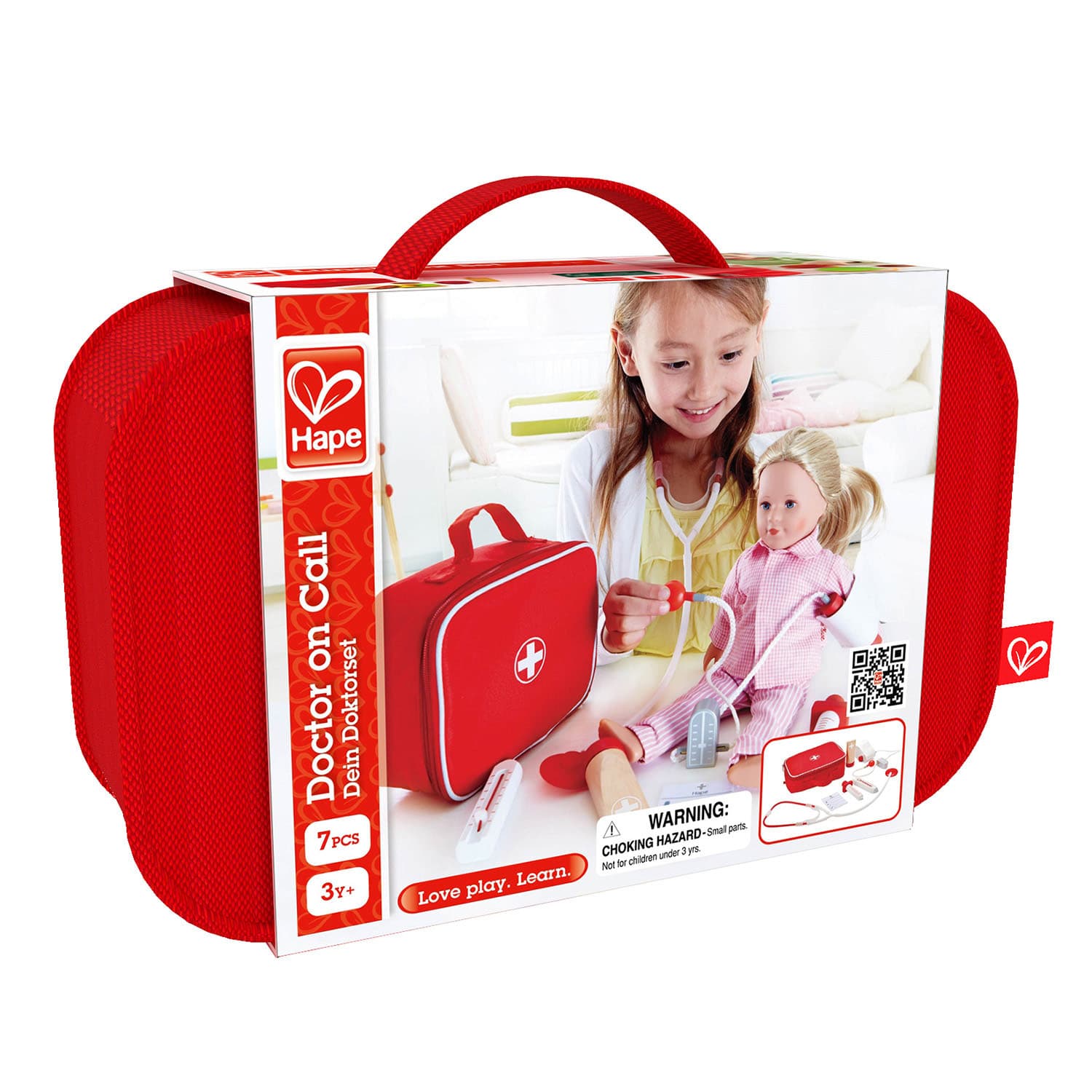 Игрален комплект, Hape, Докторски комплект, 7 части