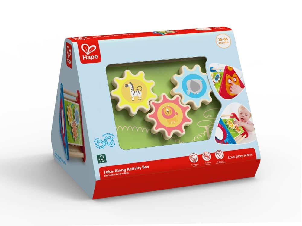 Образователна играчка, Hape, Кутия с активности