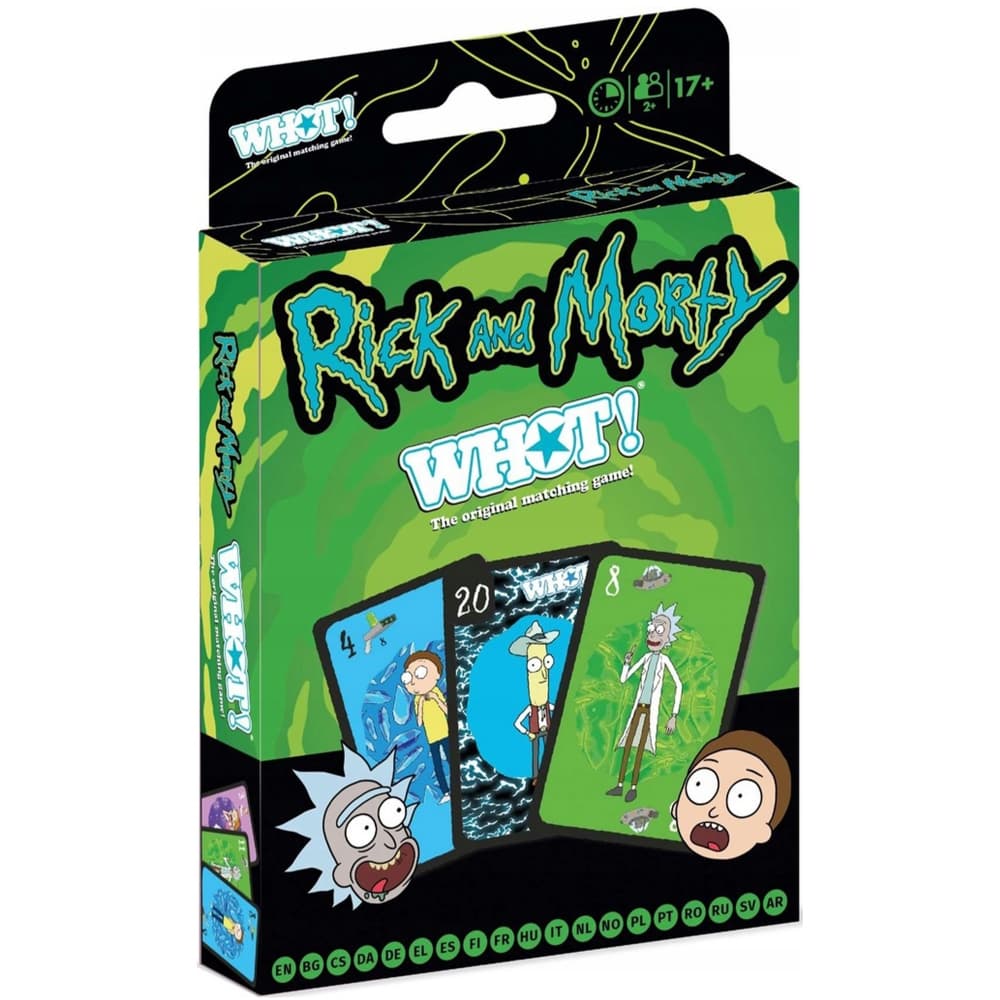 Карти за игра, Winning Moves, Whot, Рик и Морти
