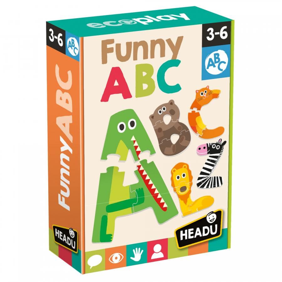 Образователна игра, Headu, Montessori Funny ABC