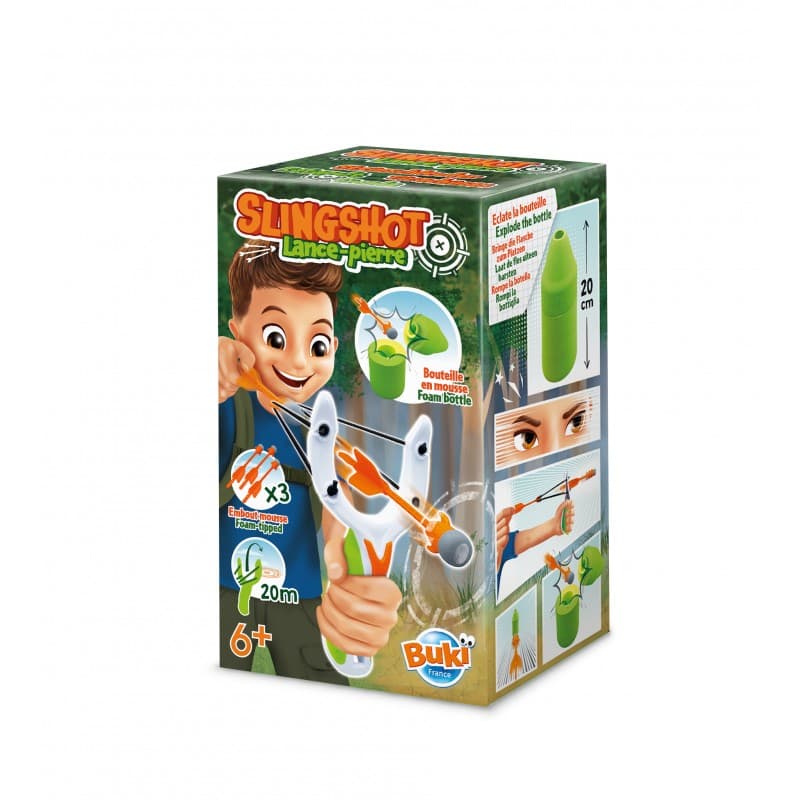 Детска играчка, Buki France, Прашка, 18.5 см