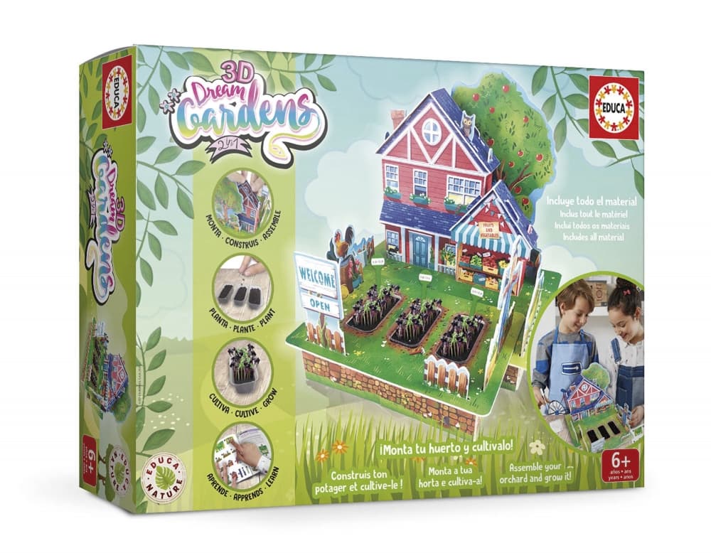 Образователна игра, Educa, Dream Garden, Овощна градина
