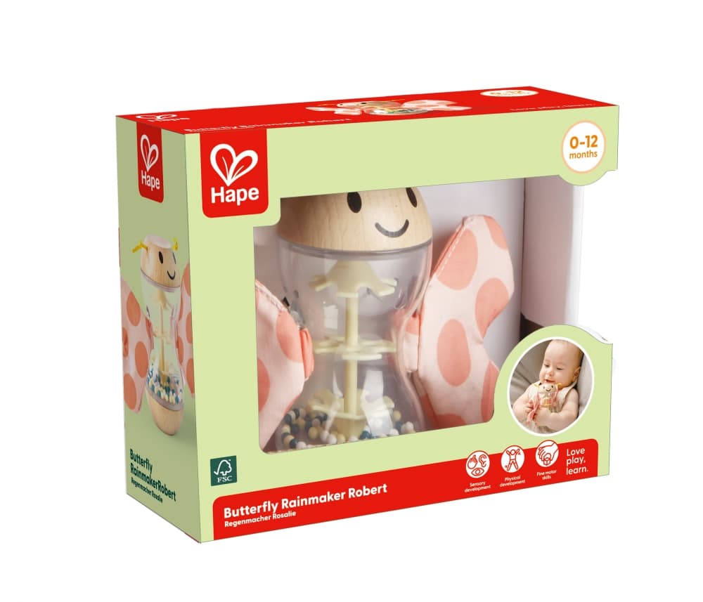 Бебешка играчка, Hape, Пеперуда Робърт