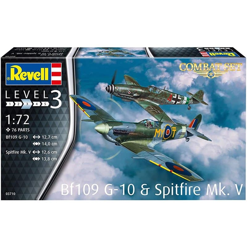 Самолет Месершмит Bf109G-10 - сглобяем модел