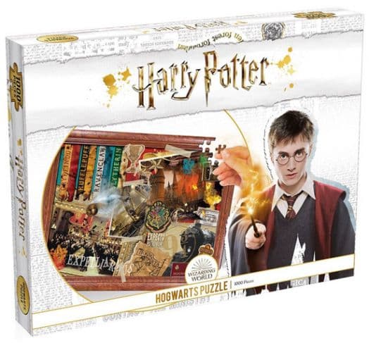 Пъзел, Waddingtons, Harry Potter, Hogwarts, 1000 части